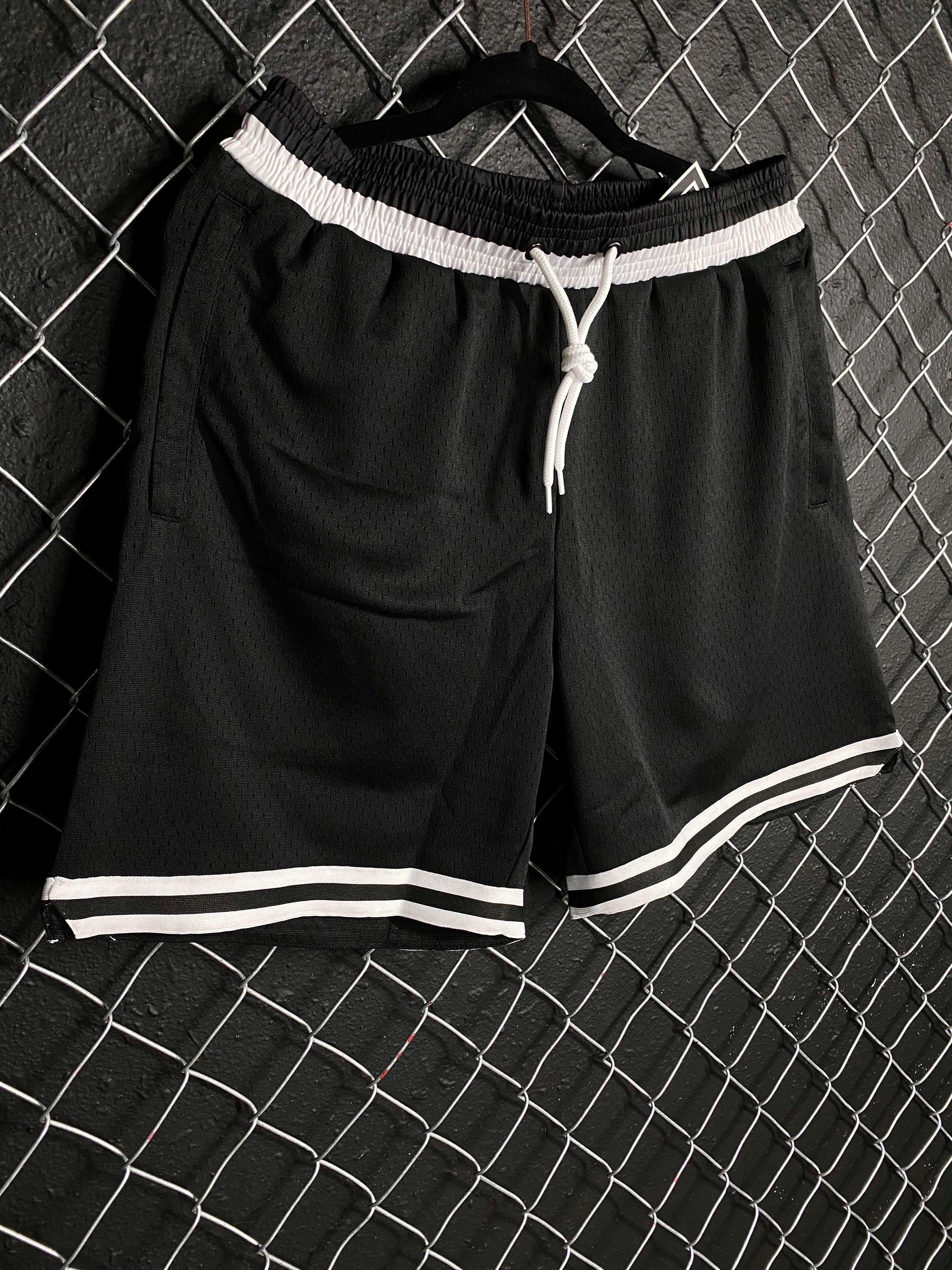 Jersey Shorts for Men, Black & Gray Jersey Shorts