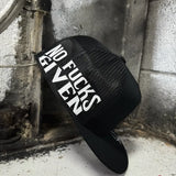 NO FUCKS SIDE STYLE  BLACK HAT