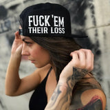 THEIR LOSS SIDE STYLE BLACK HAT