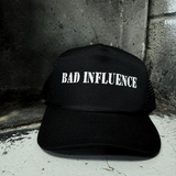 BAD INFLUENCE CURVED BILL BLACK HAT