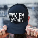 LET EM HATE FLEXFIT HAT