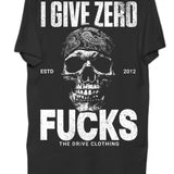 ZERO FUCKS BLACK CLASSIC TEE