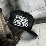 FREE SPIRITED SIDE STYLE BLACK HAT