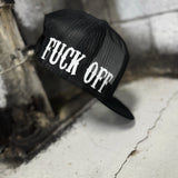 FUCK OFF SIDE STYLE BLACK HAT