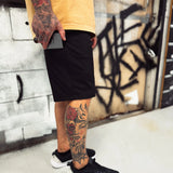 HYBRID FLEX BLACK SHORTS