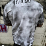 PUNK FUCK 'EM ROAD RASH WHITE TEE