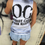 PUNK OG NOBODY CARES TANK TOP