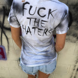 PUNK HATERS ROAD RASH WHITE TEE