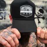 UNSTOPPABLE CURVED BILL BLACK HAT