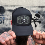 OLD SOUL SKULL FLEXFIT HAT