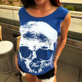 THE DRIVE CROP TANK TOP*ROYAL*