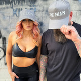 THE OUTLAW DUO RETRO GREY HAT