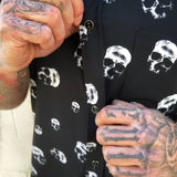 ESSENTIAL DEATH SKULLS BUTTON UP