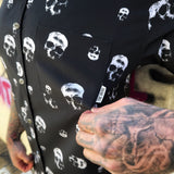 ESSENTIAL DEATH SKULLS BUTTON UP