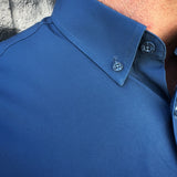 ESSENTIAL COBALT BLUE BUTTON UP