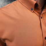 ESSENTIAL ORANGE SPICE BUTTON UP