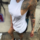 ROAD RASH WHITE TANK TOP - 1.0