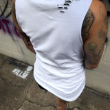 ROAD RASH WHITE TANK TOP - 1.0