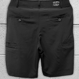 HYBRID FLEX BLACK SHORTS