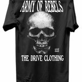 REBELS ROAD RASH BLACK TEE