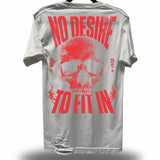 FIT IN WHITE ROAD RASH TEE