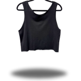 BLACK CROP TANK TOP 1.0