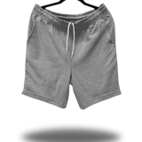 PIQUE GYM SHORTS HEATHER GREY