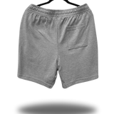 PIQUE GYM SHORTS HEATHER GREY