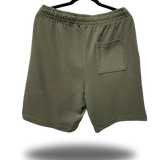 PIQUE GYM SHORTS LIEUTENANT GREEN