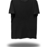 BLANK BLACK MOCK NECK TEE