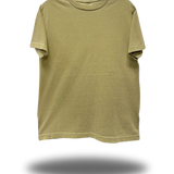 BLANK HEAVY WEIGHT GREEN MOSS TEE