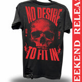 FIT IN ROAD RASH BLACK TEE