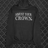 ADJUST HOODIE SILVER CROWN