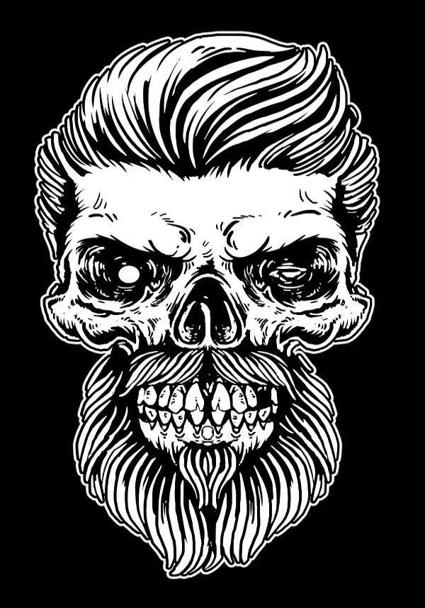 BRUTAL BEARD DECAL – The Drive Clothing