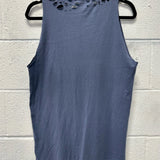 VINTAGE FEAR KILLS TANK TOP*NAVY*