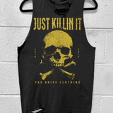 JUST KILLIN IT ROAD RASH TANK TOP