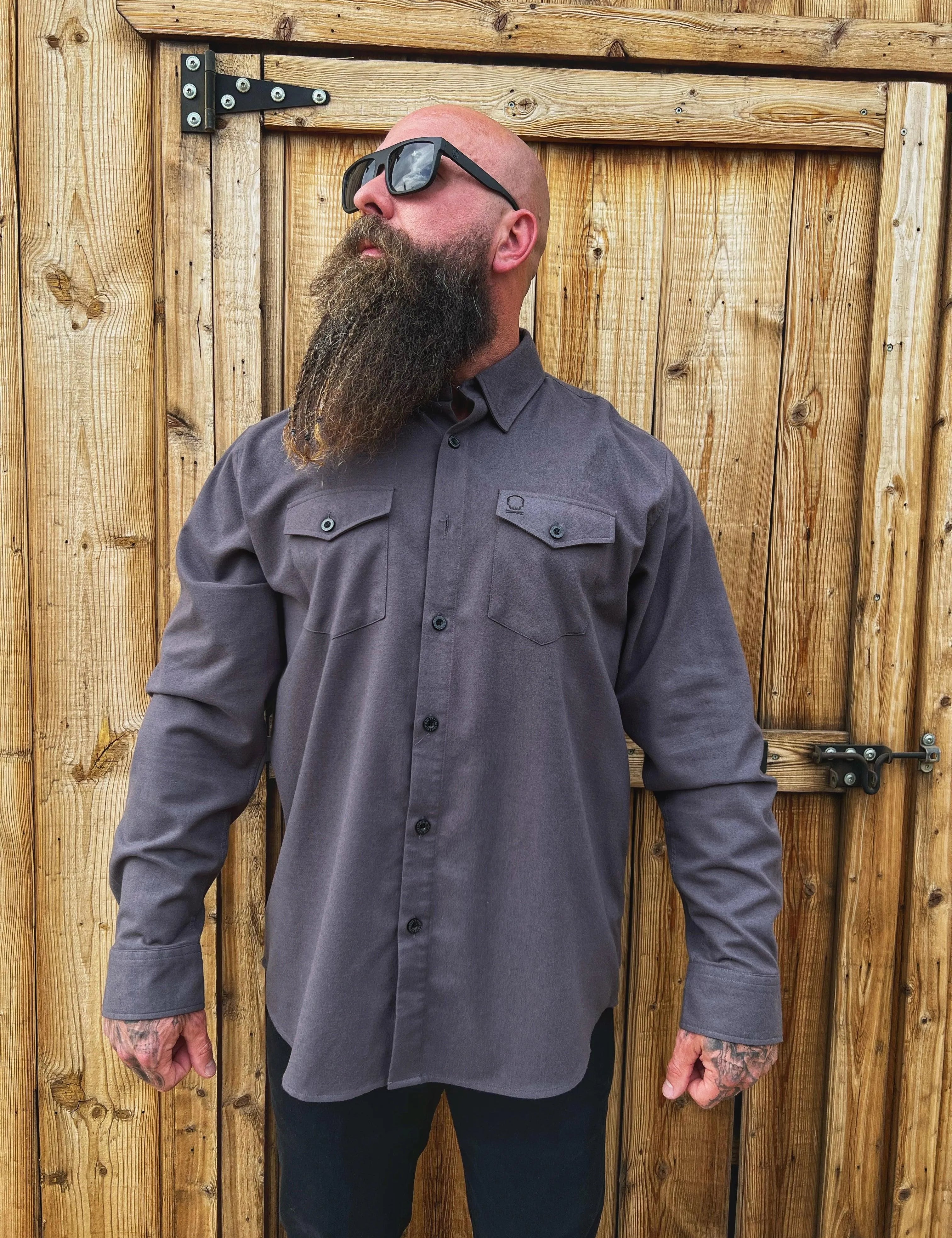 TDC GREY FLANNEL - The Drive Clothing